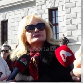 Angeliki testified in a climate of tension